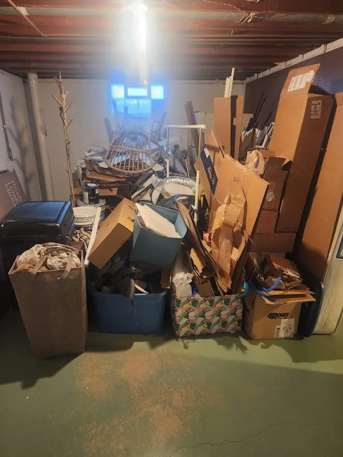 Roll-off dumpster container at job site for Yard Waste Dumpster Rental in Santa Barbara